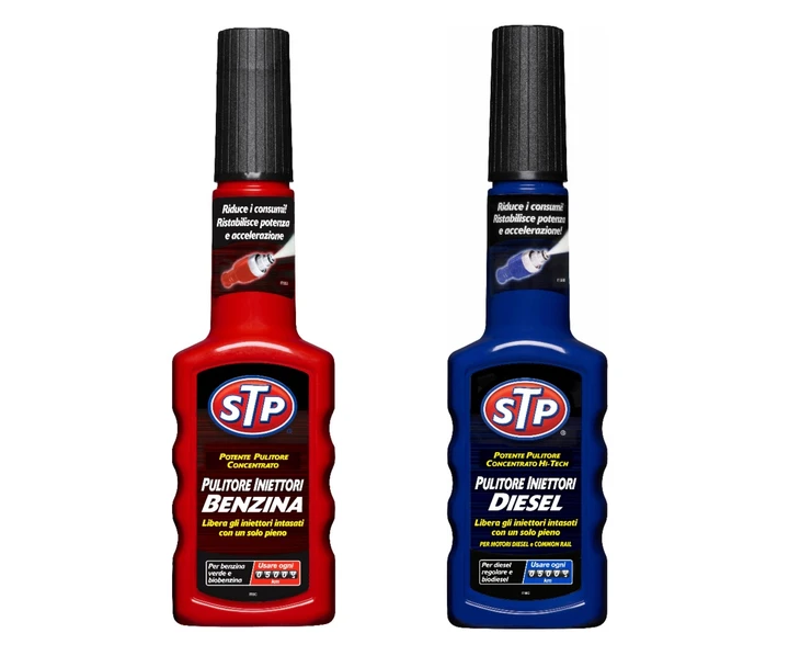 STP® Pulitore Iniettori Benzina e Diesel: elimina i depositi per prestazioni ottimali