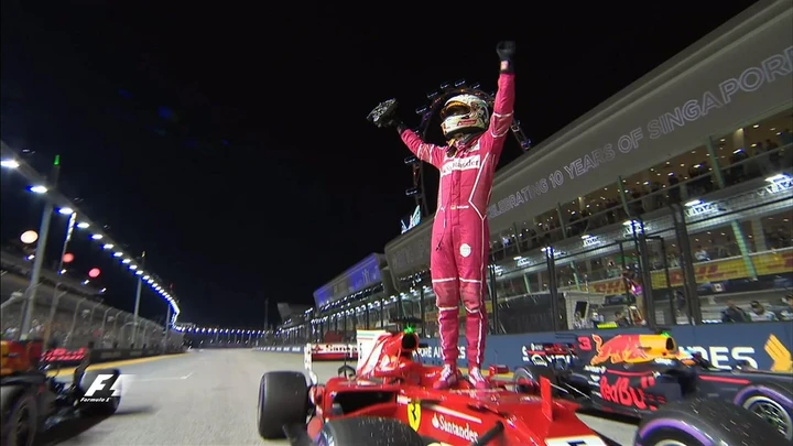 F1 Gran Premio di Singapore: vola solo Vettel