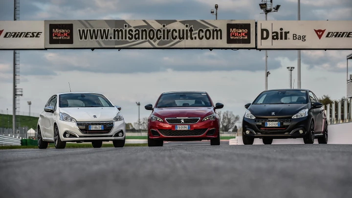 Peugeot: a Misano con la gamma GTI