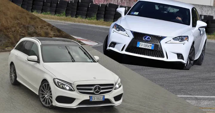 Lexus vs Mercedes-Benz: ibride a confronto