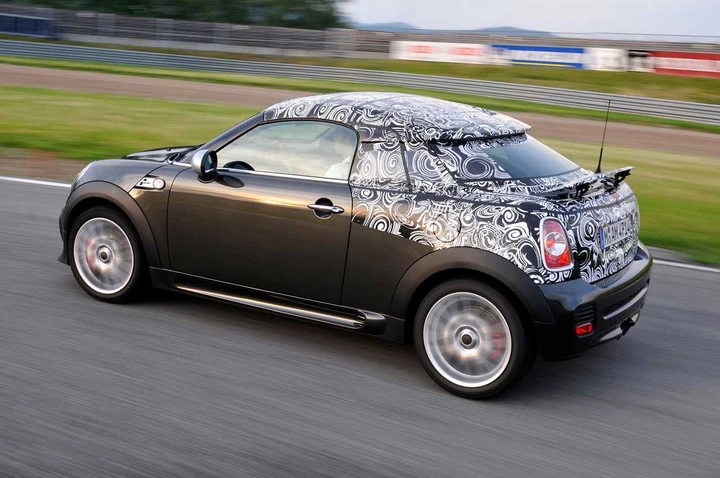 Mini Coupé foto spia