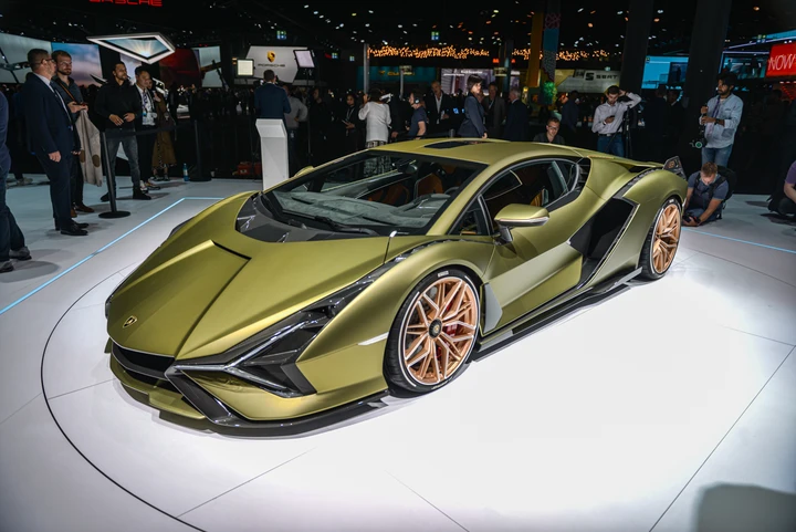 Lamborghini Sian al Salone di Francoforte 2019