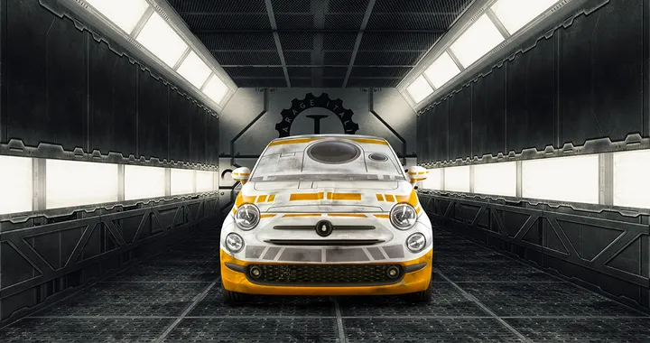 Garage Italia Customs e Fiat protagoniste in Star Wars