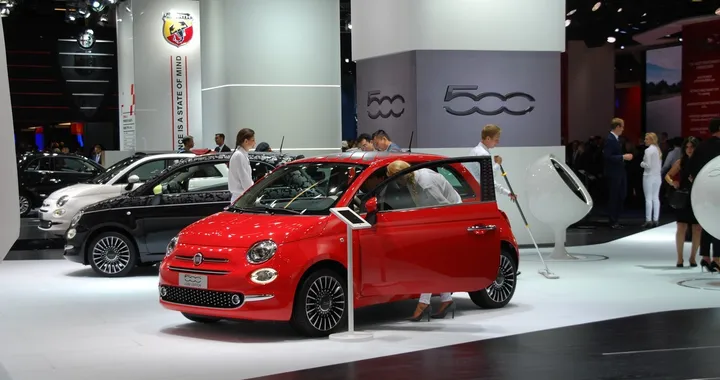 Nuova Fiat 500 al Salone di Francoforte 2015