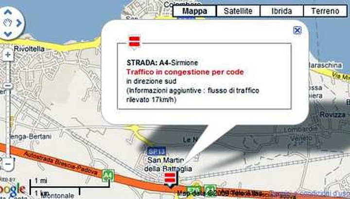 Anas: il traffico in tempo reale, via web con VAI