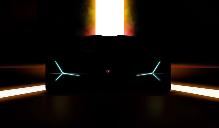 Lamborghini ibrida: il teaser anticipa il debutto a Francoforte