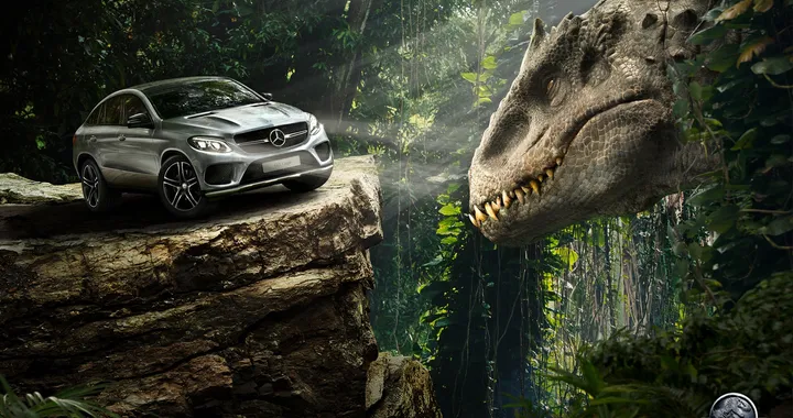 Mercedes GLE Coupé: il debutto nel film Jurassik World