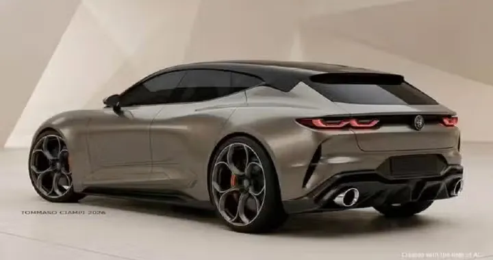 Alfa Romeo, il render immagina la fastback che non è mai arrivata