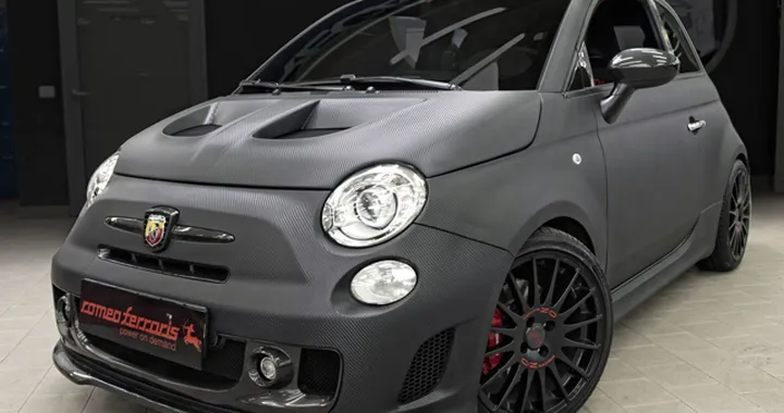 Abarth 500: accessori in carbonio Romeo Ferraris