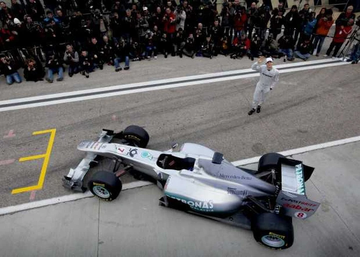 F1: la nuova Mercedes debutta a Valencia