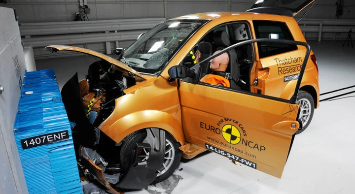 Crash test Euro NCAP per le microcar: è allarme sicurezza