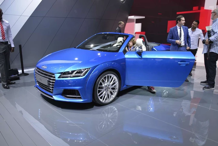Audi TTS Roadster al Salone di parigi 2014