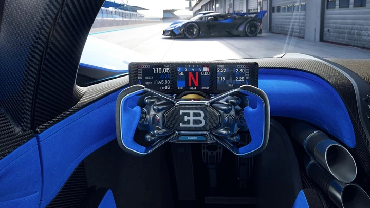 Bugatti Bolide interni