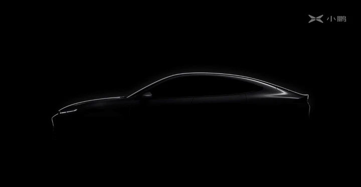 Xpeng E28: il teaser della berlina elettrica