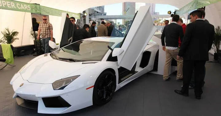 Lamborghini Aventador by NVIDIA al CES 2012