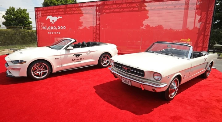 Ford Mustang: 10 milioni di esemplari prodotti