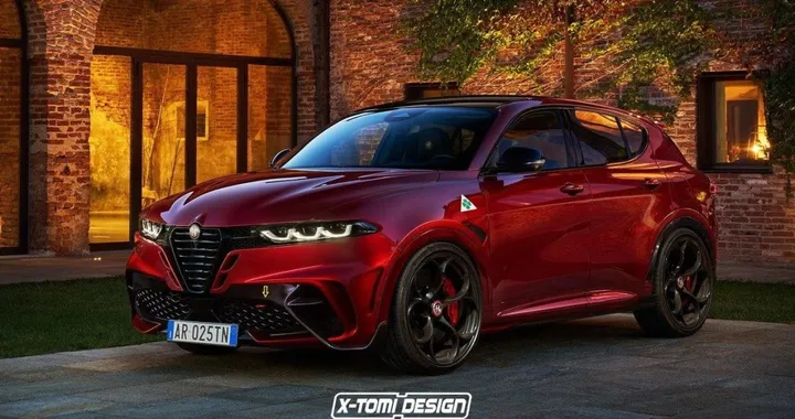 Alfa Romeo Tonale GTA: il render che sta infiammando il web