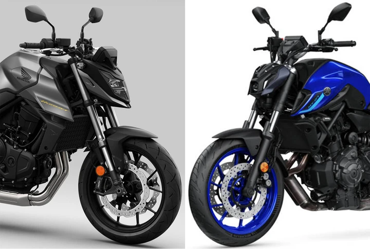 Yamaha MT-07 VS Honda CB 750 Hornet: il confronto