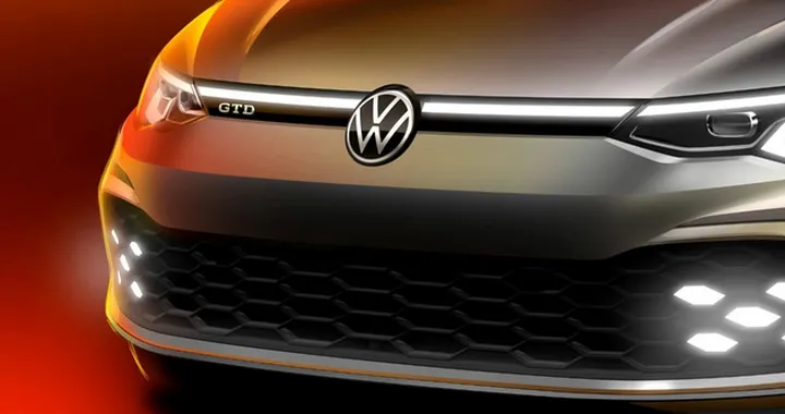 Volkswagen Golf GTD, il teaser della nuova generazione