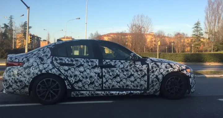 Nuova Alfa Romeo Giulia, test su strada