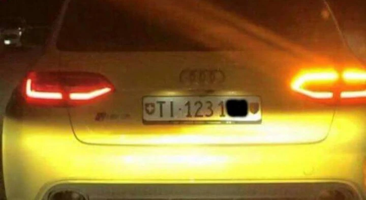 Ritrovata bruciata l'Audi gialla