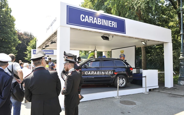 Stand Carabinieri al Parco Valentino 2019