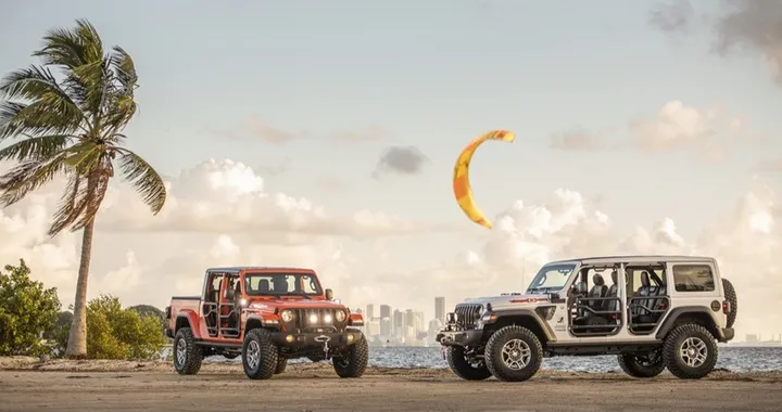 Jeep Wrangler e Gladiator Three O Five al Salone di Miami 2019