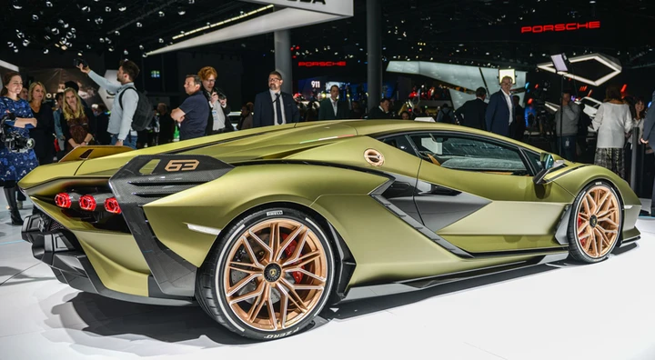 Lamborghini Sian, la supercar ibrida al Salone di Francoforte 2019