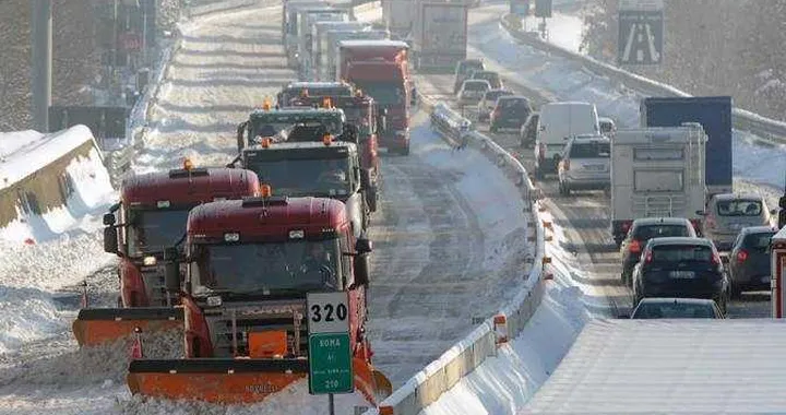 Blocco autostrada per neve: partono i rimborsi