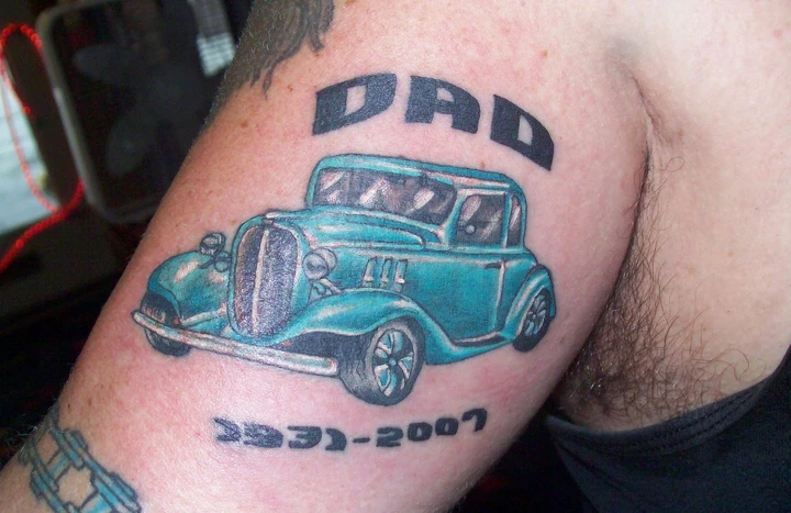 Car Tattoo: i tatuaggi a tema auto più curiosi