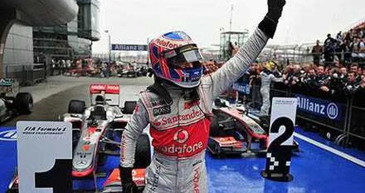 F1, Shanghai: Button, 