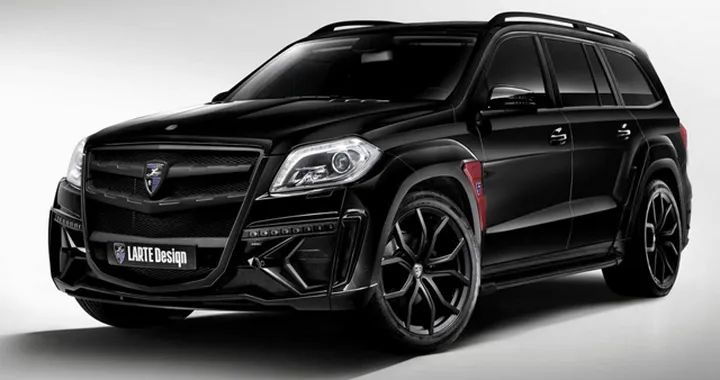 Mercedes GL Black Crystal by Larte Design