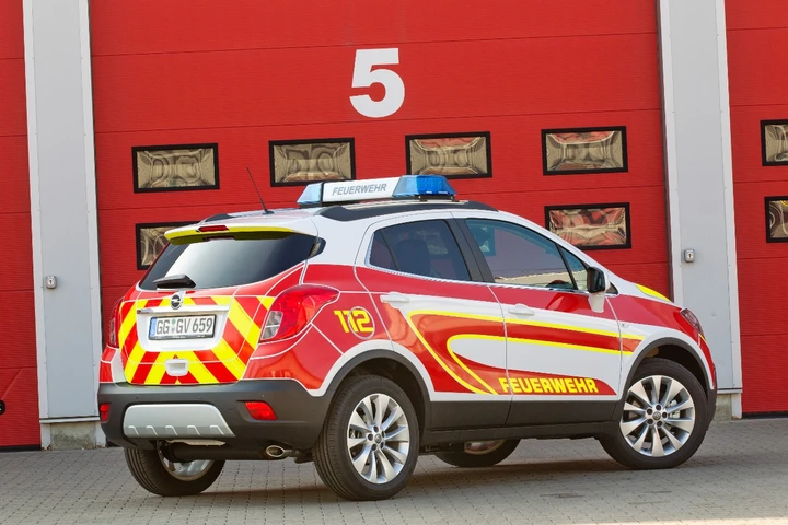 Opel Mokka dei Vigili del Fuoco