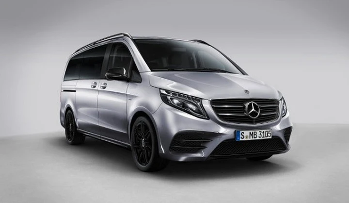 Mercedes Classe V Night Edition: kit sportivo per il monovolume