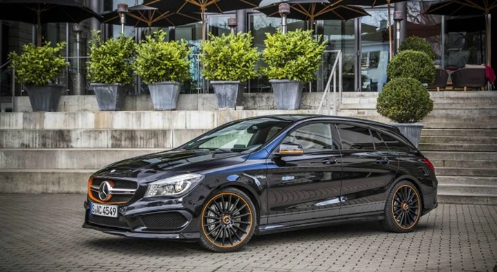 Mercedes CLA 45 AMG Shooting Brake OrangeArt Edition