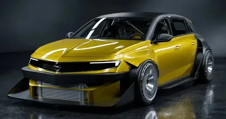 Opel Astra Cyberpunk by Max Danner: 400 CV e look estremo