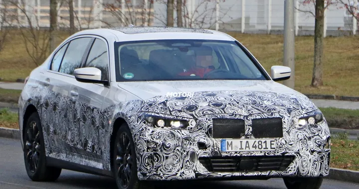 BMW Serie 3 EV: le foto spia