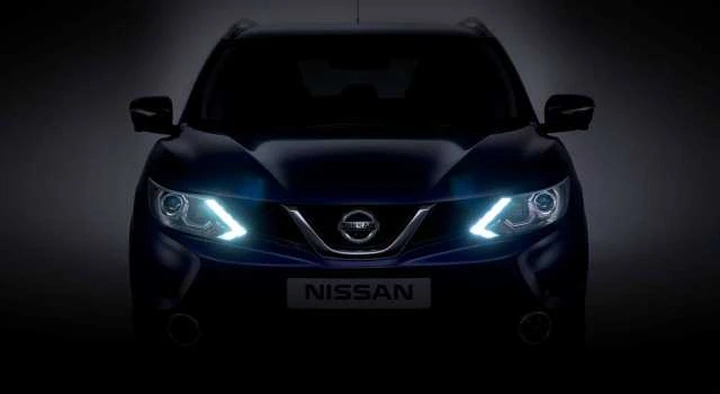 Nuova Nissan Qashqai: prima immagine del frontale