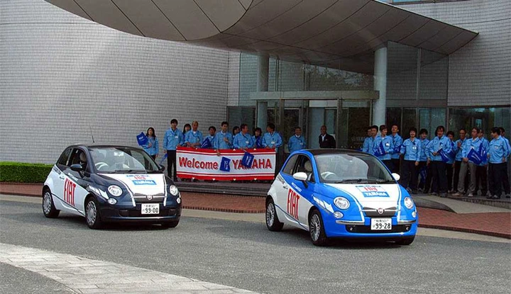Fiat 500 per le strade di Tokio