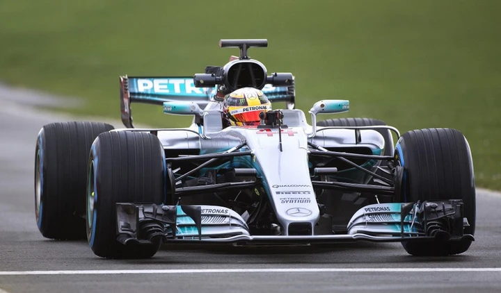 F1: Mercedes svela la nuova monoposto W08 Hybrid