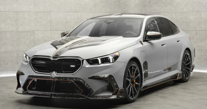BMW M5? No, e' un’astronave di stile firmata Mansory