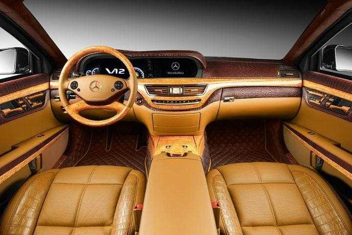 Mercedes S600 Guard Golden