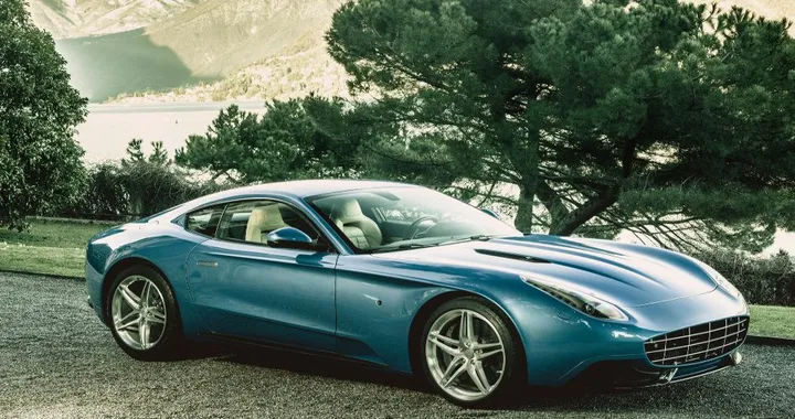 Touring Berlinetta Lusso e Ferrari 166 MM Barchetta a Villa d'Este