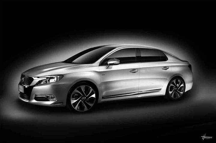 Citroen DS 5LS, prime immagini