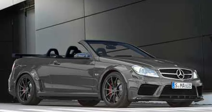 Mercedes C63 AMG Cabriolet Black Series