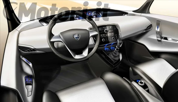 Nuova Lancia Ypsilon: lo studio degli interni