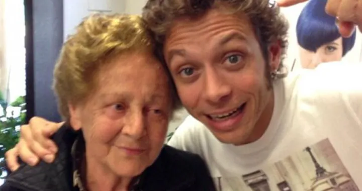 Lutto per Valentino Rossi, morta la nonna Denise