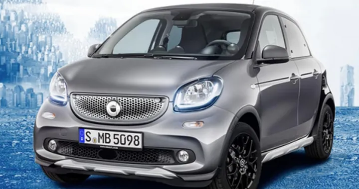Smart Forfour Crosstown Edition: solo online da 23.350 euro