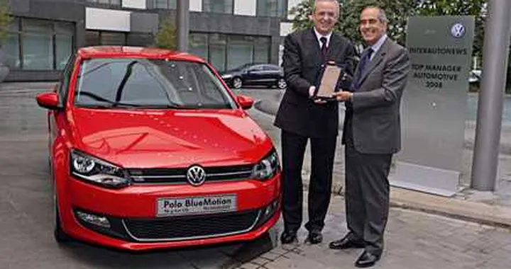 Martin Winterkorn è World Top Manager 2008