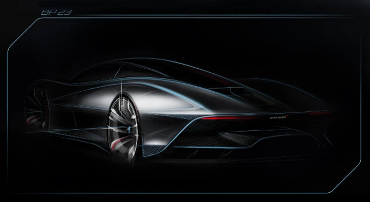 McLaren BP23: un teaser anticipa la hyper-GT